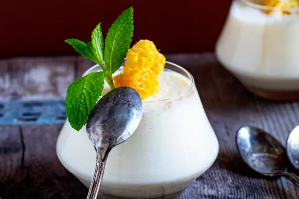 Makkelijke sinaasappelmousse met gelatine