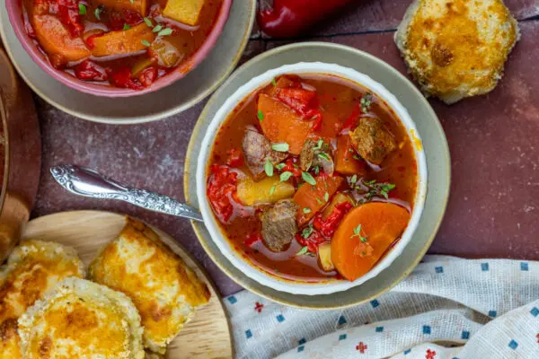 Goulashsoep is een echte klassieker