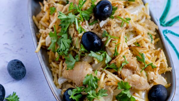 Bacalhau à Brás een makkelijk Portugees recept