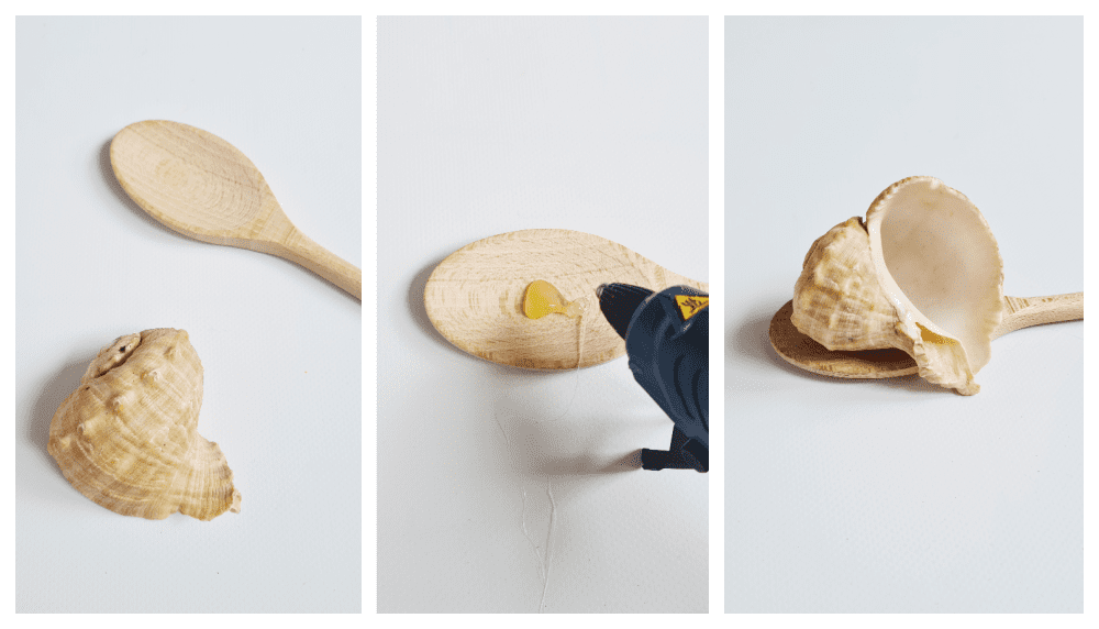 Instructies : voor een schelpendecoratie maken voor in de keuken