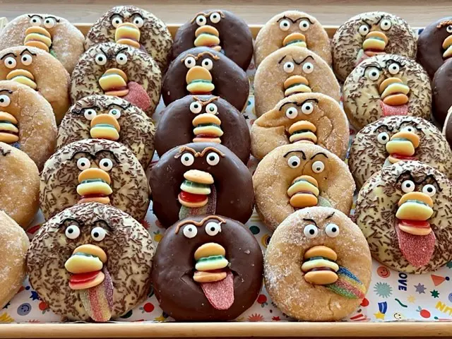 Donuts Angry-Birds