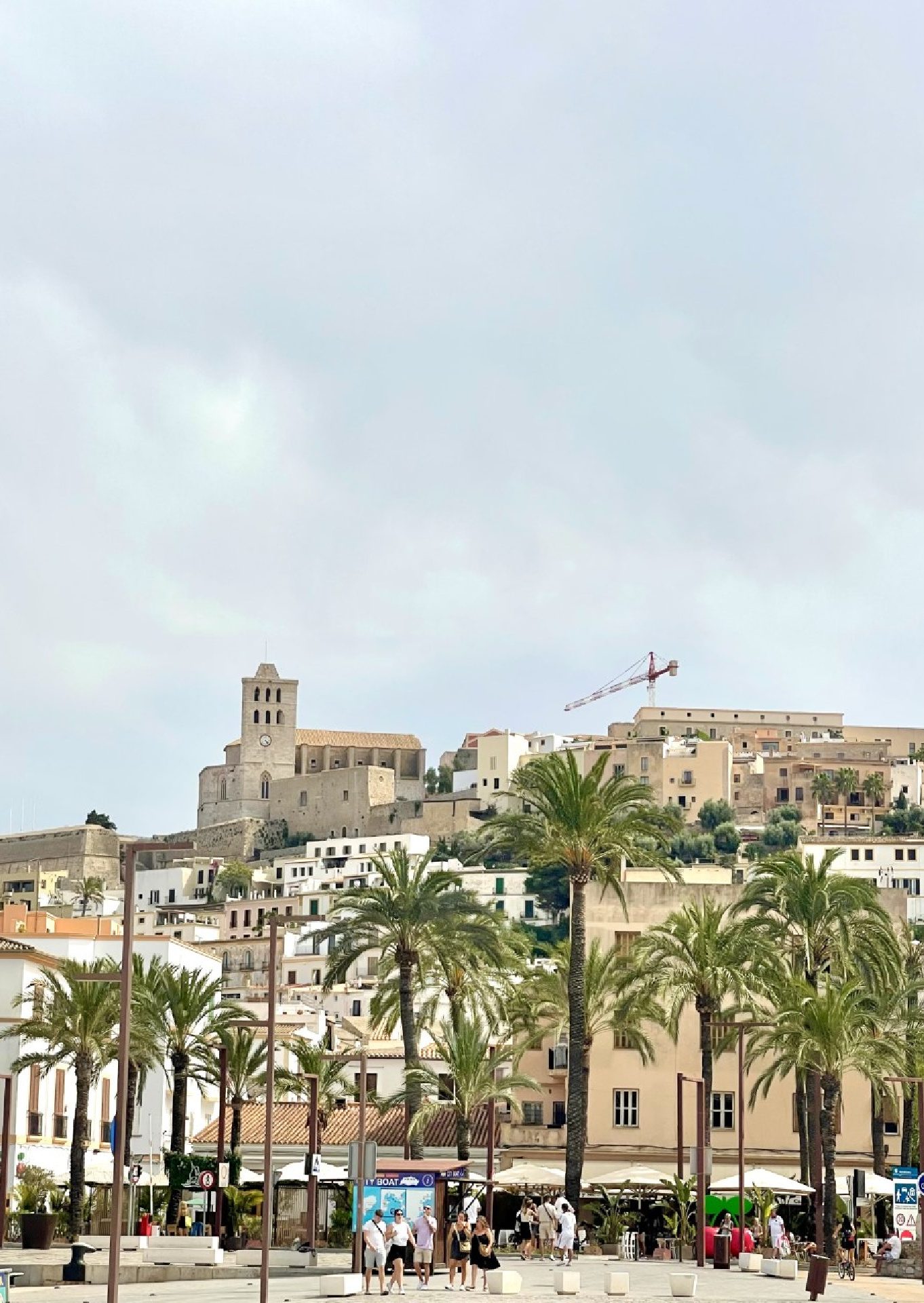 Dineren met uitzicht op Ibiza