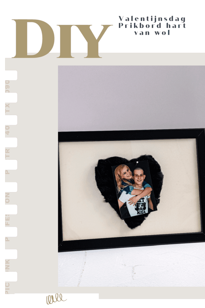 Valentijnsdag Diy: Prikbord hart van wol - Seizoenen Blog