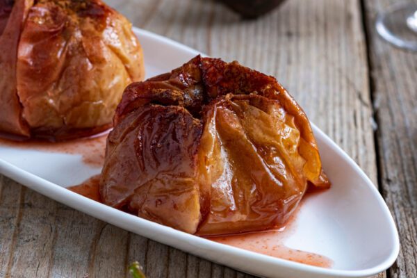 Appels in de oven op Portugese wijze