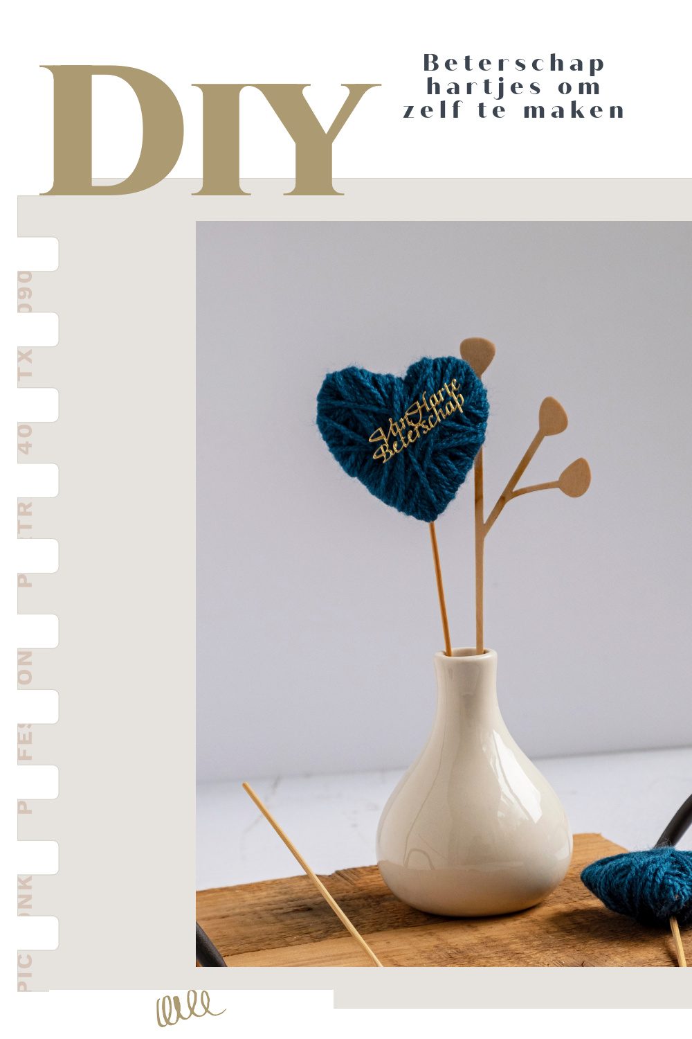 Beterschap hartjes om zelf te maken
