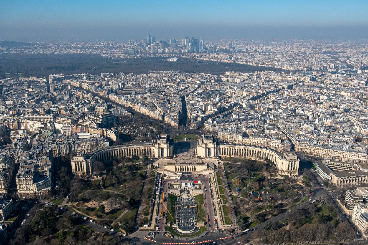 Uitzicht vanaf Eiffeltoren