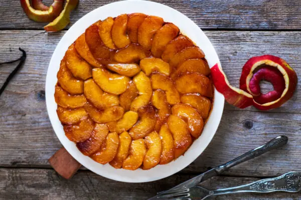 Tarte Tatin met appel