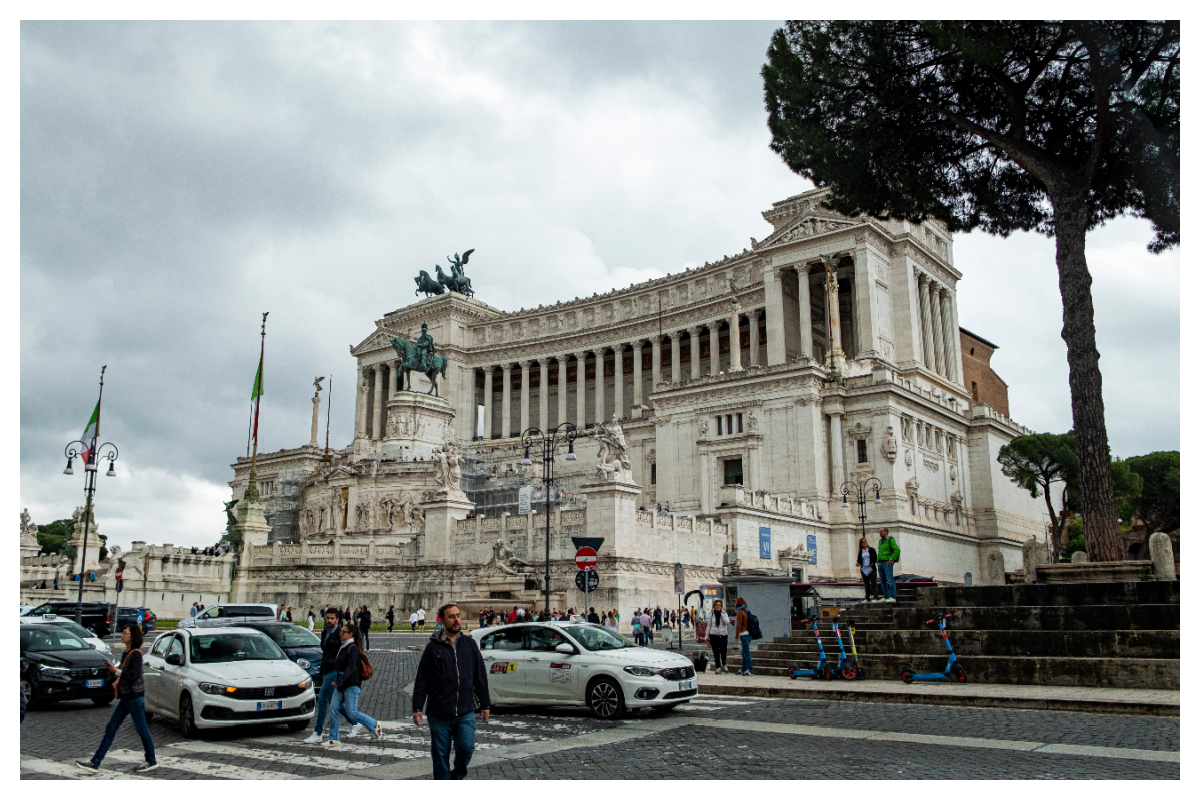 het Monumento a Vittorio