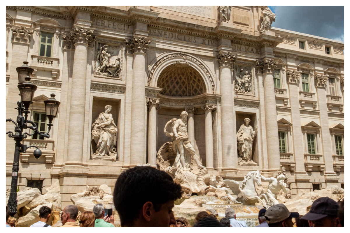 wereldberoemde Fontana di Trevi