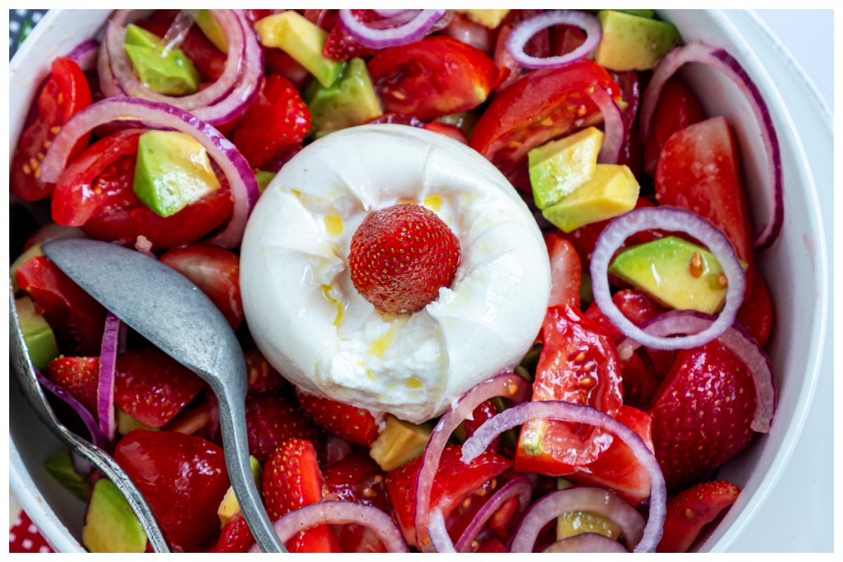 De beste zomersalade met Burrata