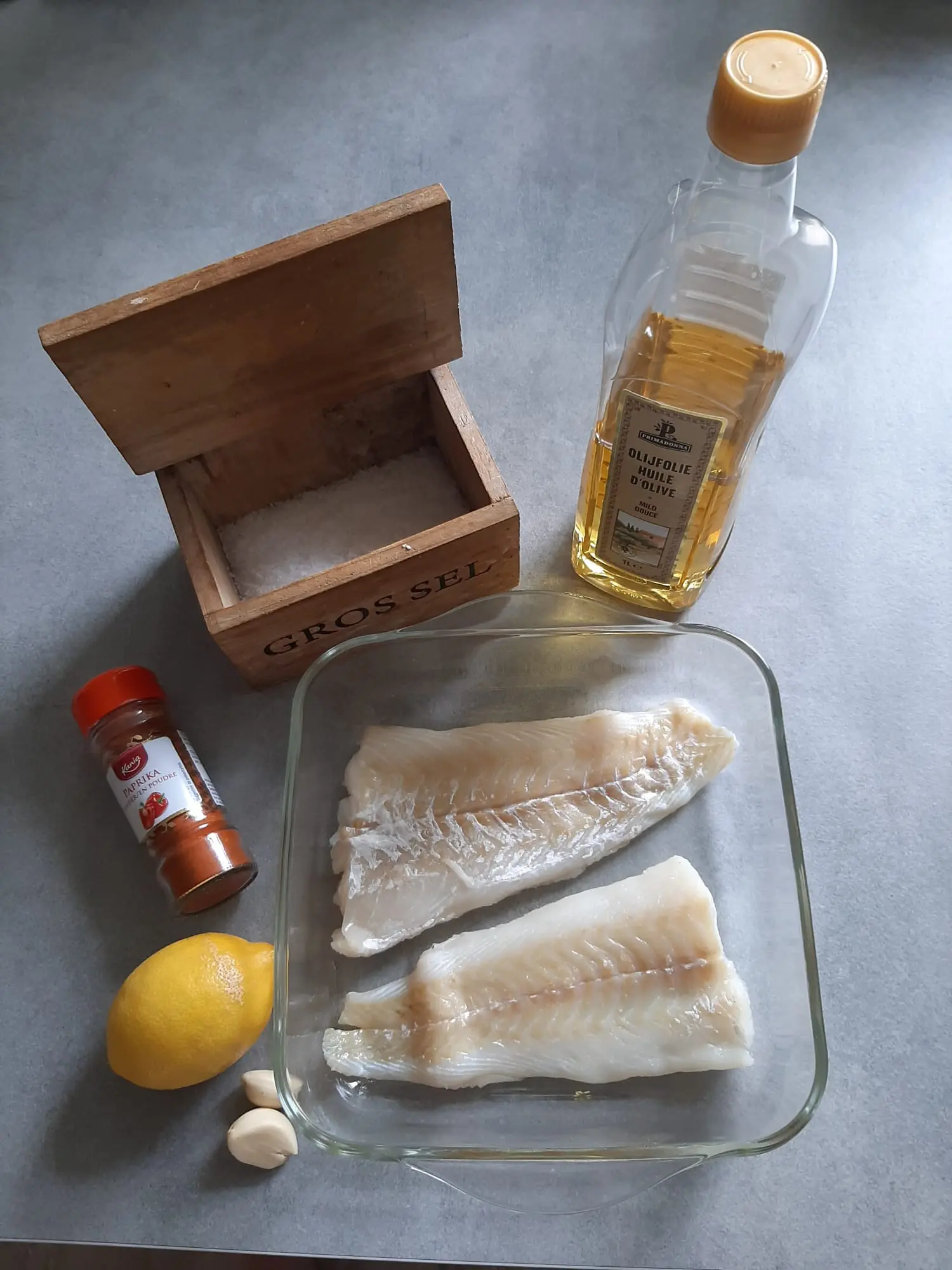 Ingrediënten voor 2 personen Kabeljauw uit de oven op Spaanse manier