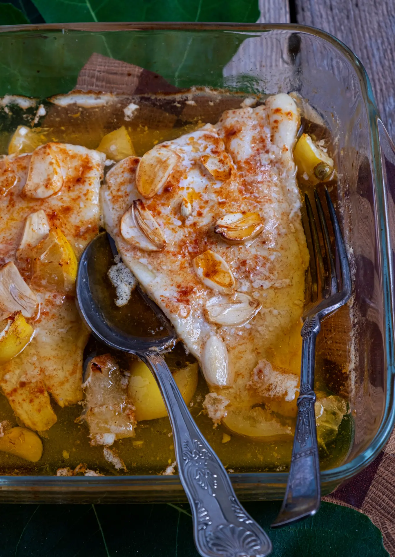 Kabeljauw uit de oven