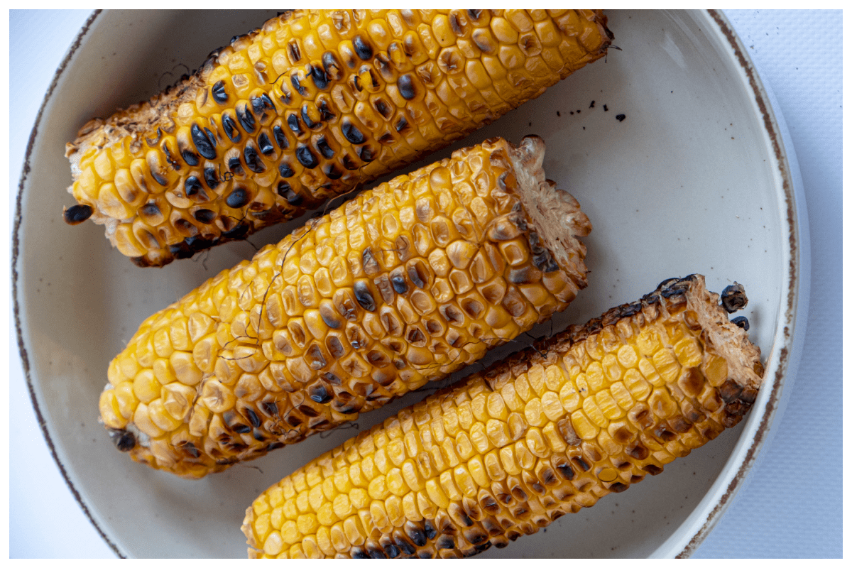 gegrilde maiskolf