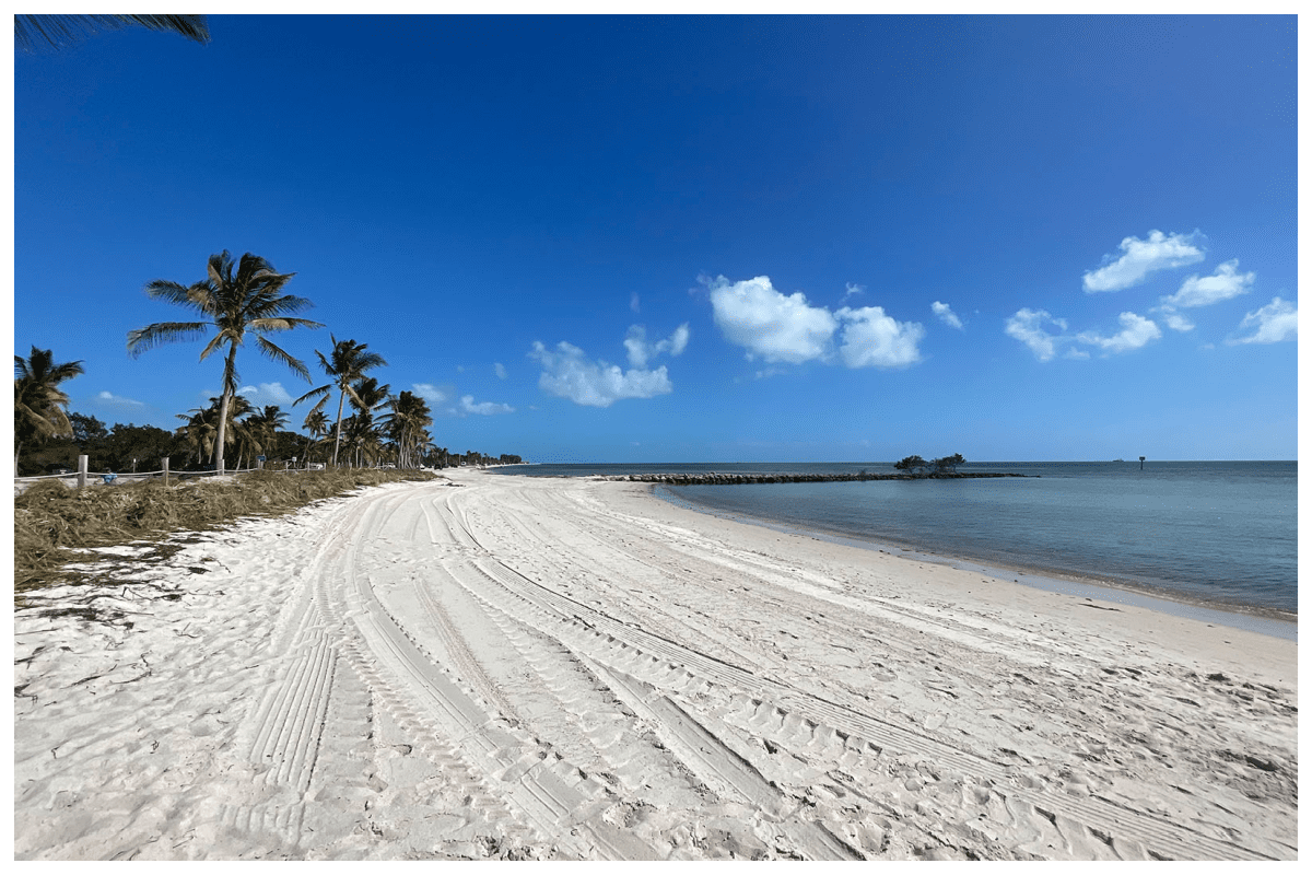 Florida In december ligt de tempratuur gemiddeld nog tussen de 17 en 25 graden
