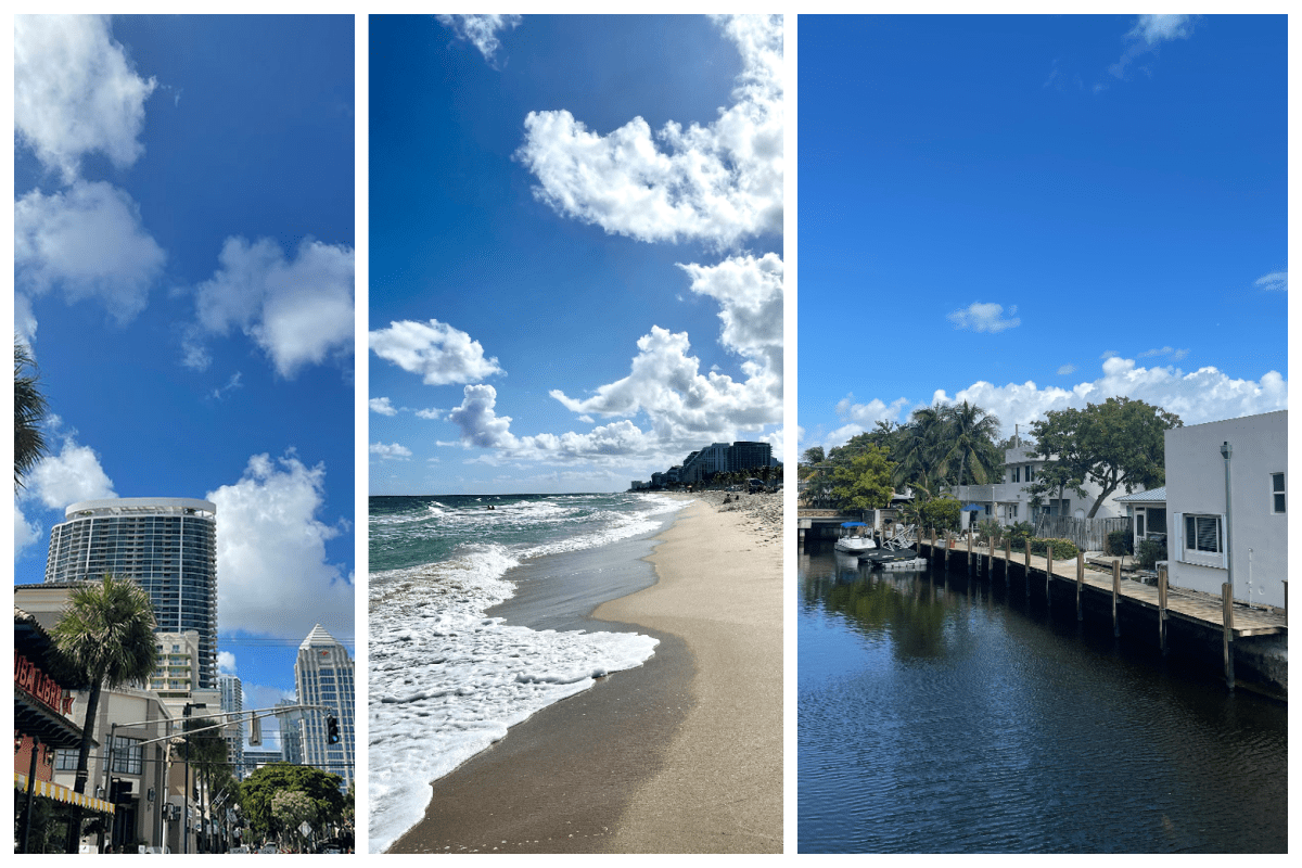 Venetië van Florida’ Fort Lauderdale staat bekend om haar mooie uitgestrekte stranden Fort Lauderdale