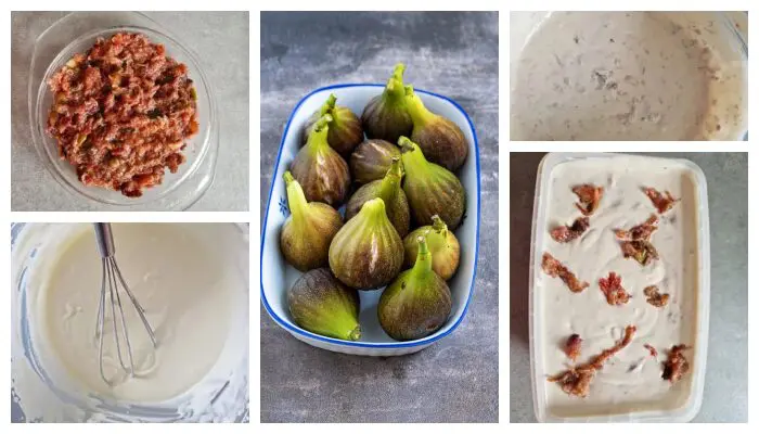 Vijgen ijs maken zonder ijsmachine