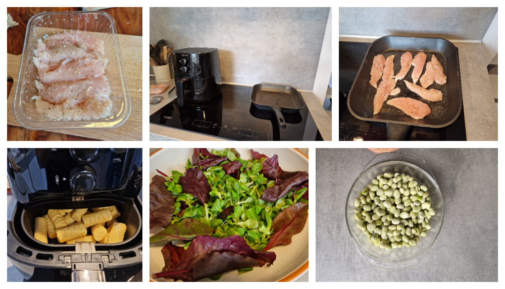 Zo maak je het: Tuinbonensalade met gegrilde kip