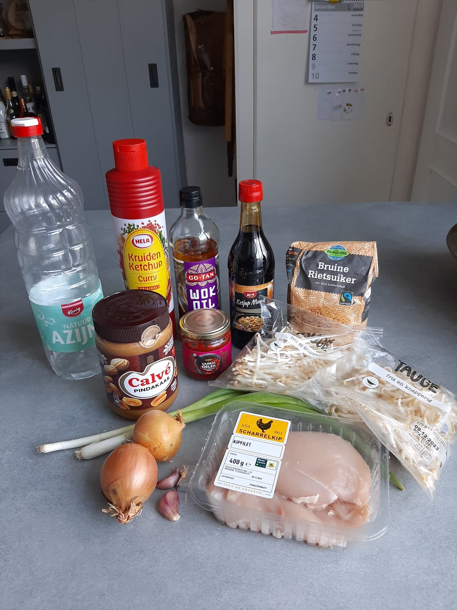 Ingrediënten voor 2 personen Hete kip op mijn manier