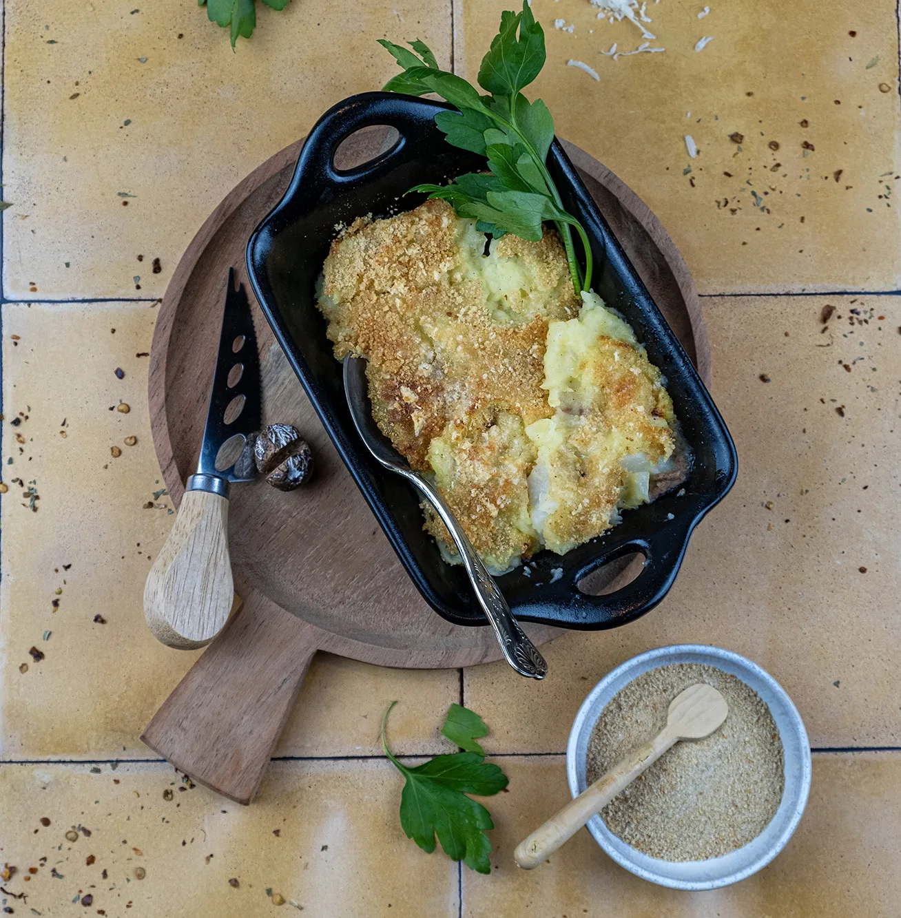 Ovenschotel met spitskool en gehakt
