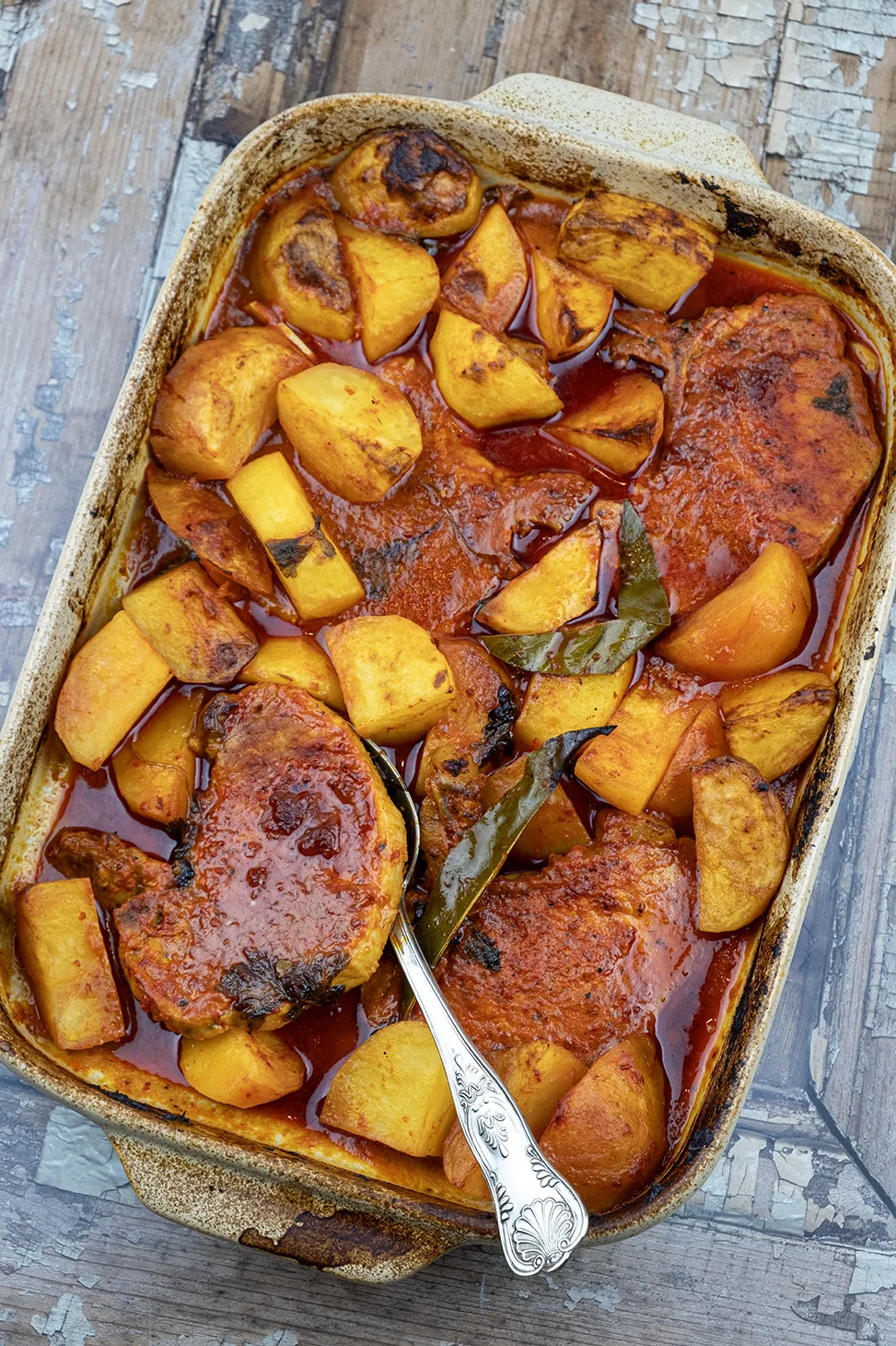 Ribkarbonades uit de oven