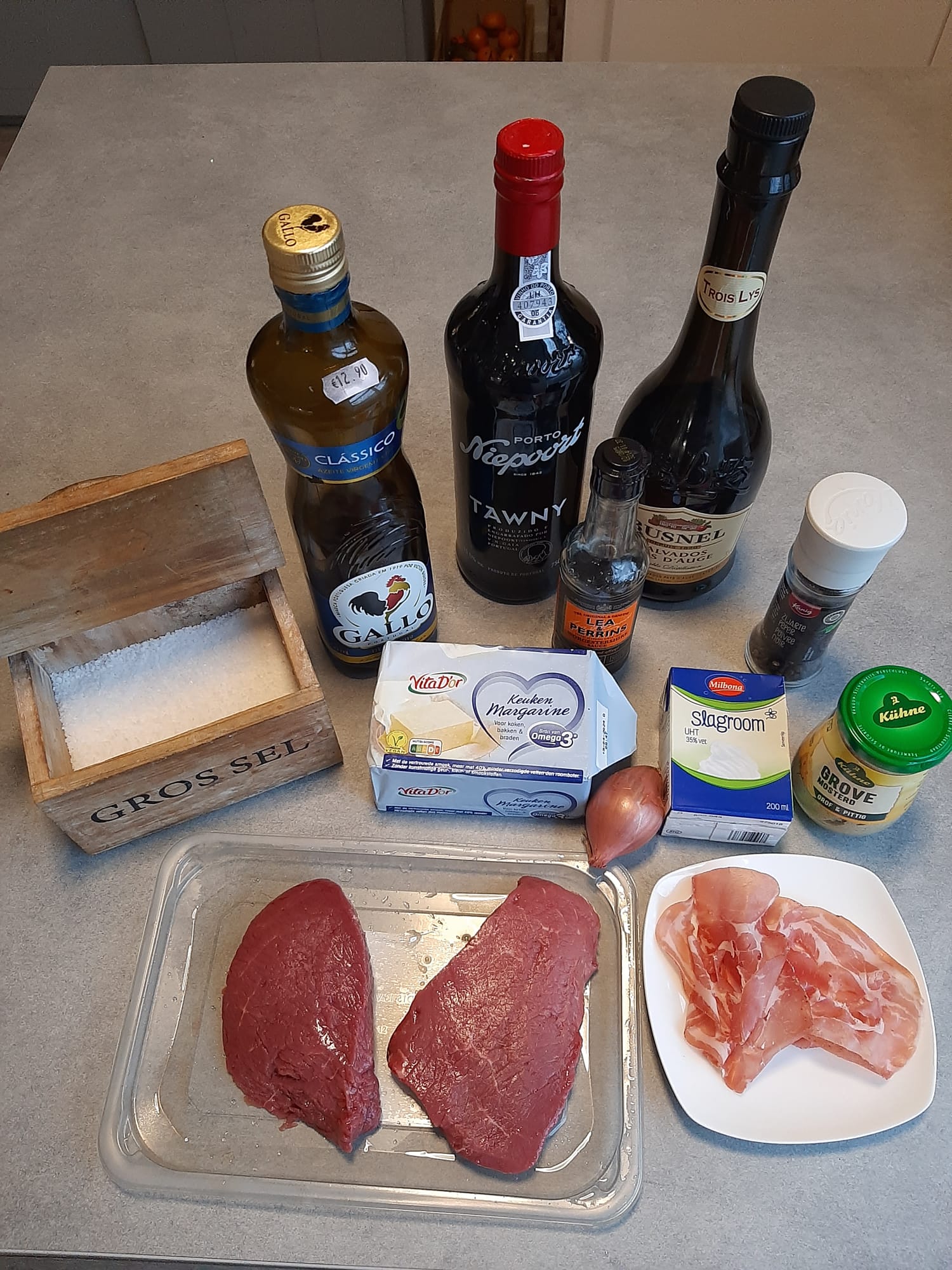 Ingrediënten voor 2 personen Bife a café