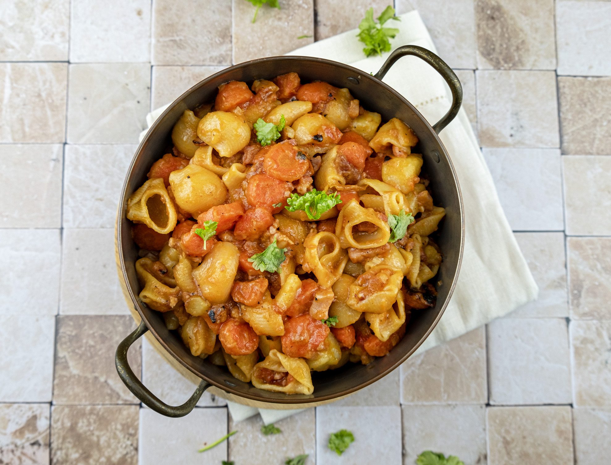 Pasta cucinha povera uit Tongelre Eindhoven