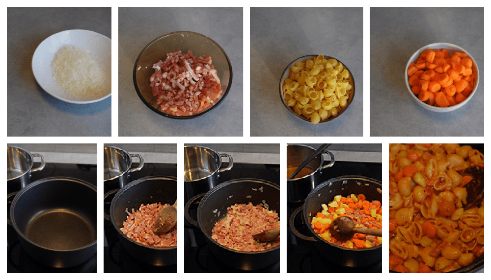 Zo maak je het: Pasta cucinha povera