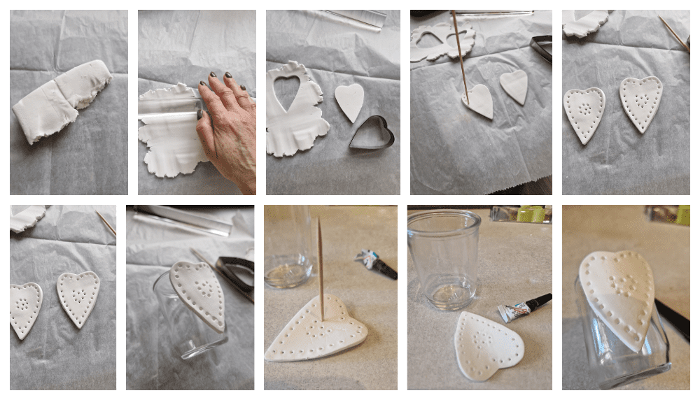 Instructies: Theelicht hartje Diy