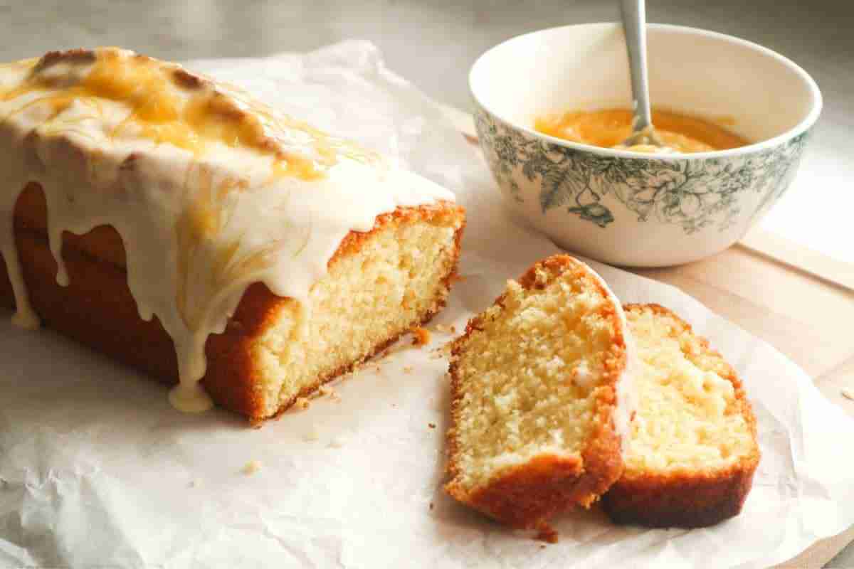 Lemon curd cake - Nutmeg & Vinegar Lemon curd cake