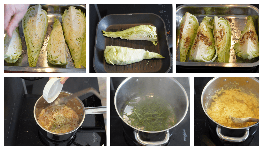 Zo maak je het: Gegrilde spitskool uit de oven