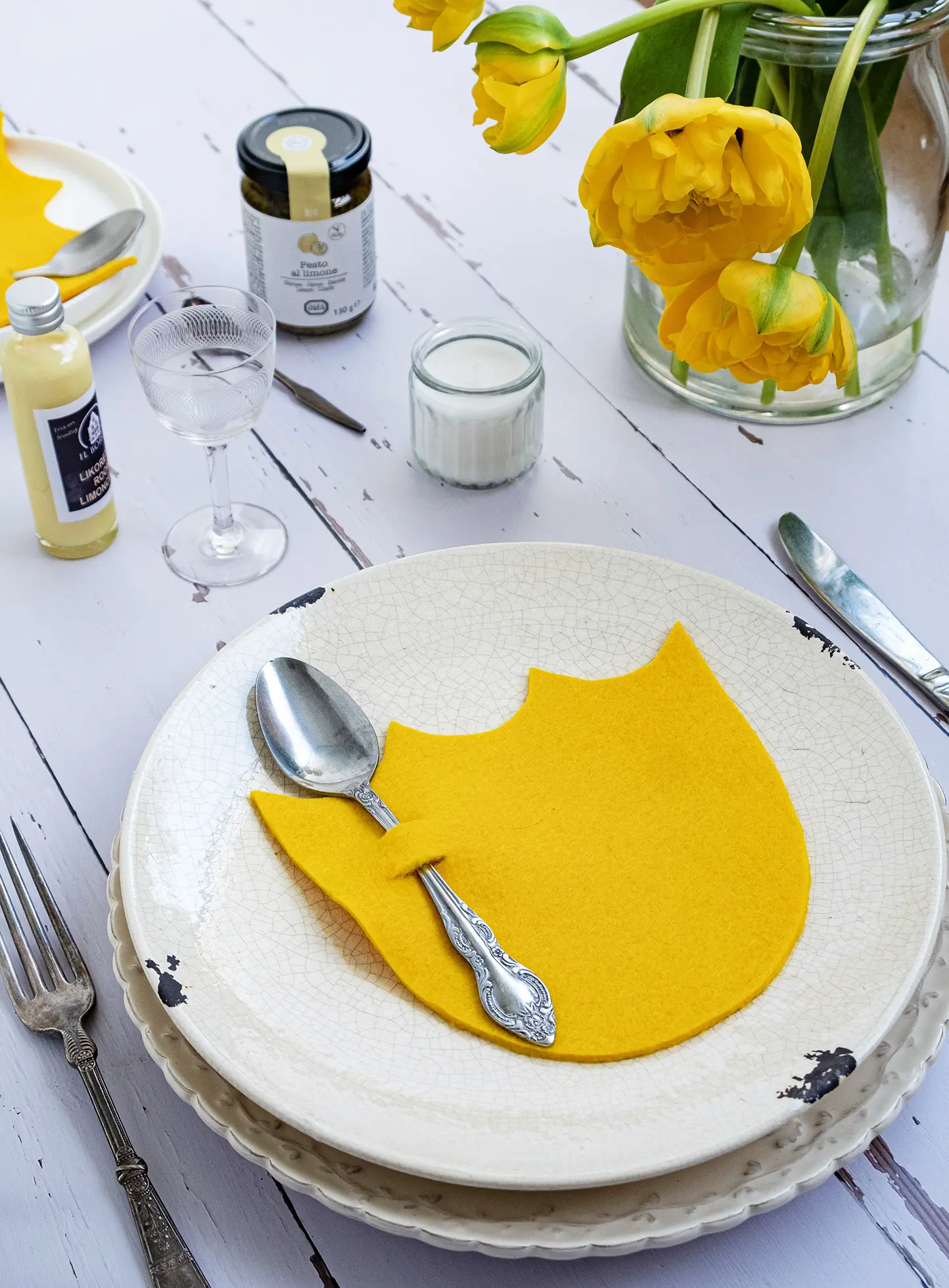 Diy Tafel dekken voor de Lente