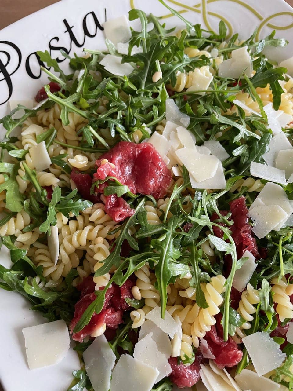 Carpaccio pastasalade