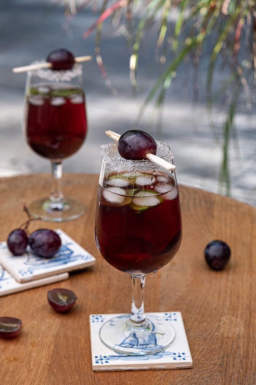 Porto cocktail aperitief of welkomstdrankje