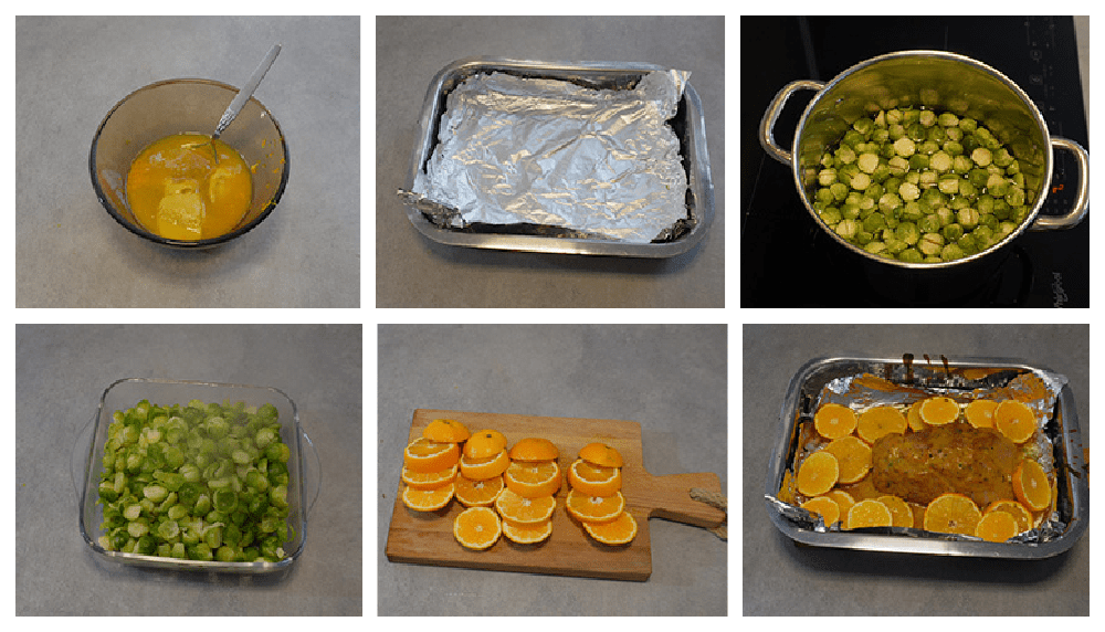 Ingrediënten voor 3 personen: Luxe beenham met sinaasappel