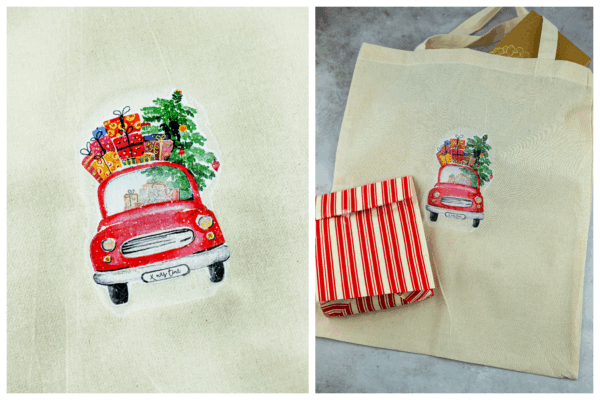 Diy tas voor Kerst