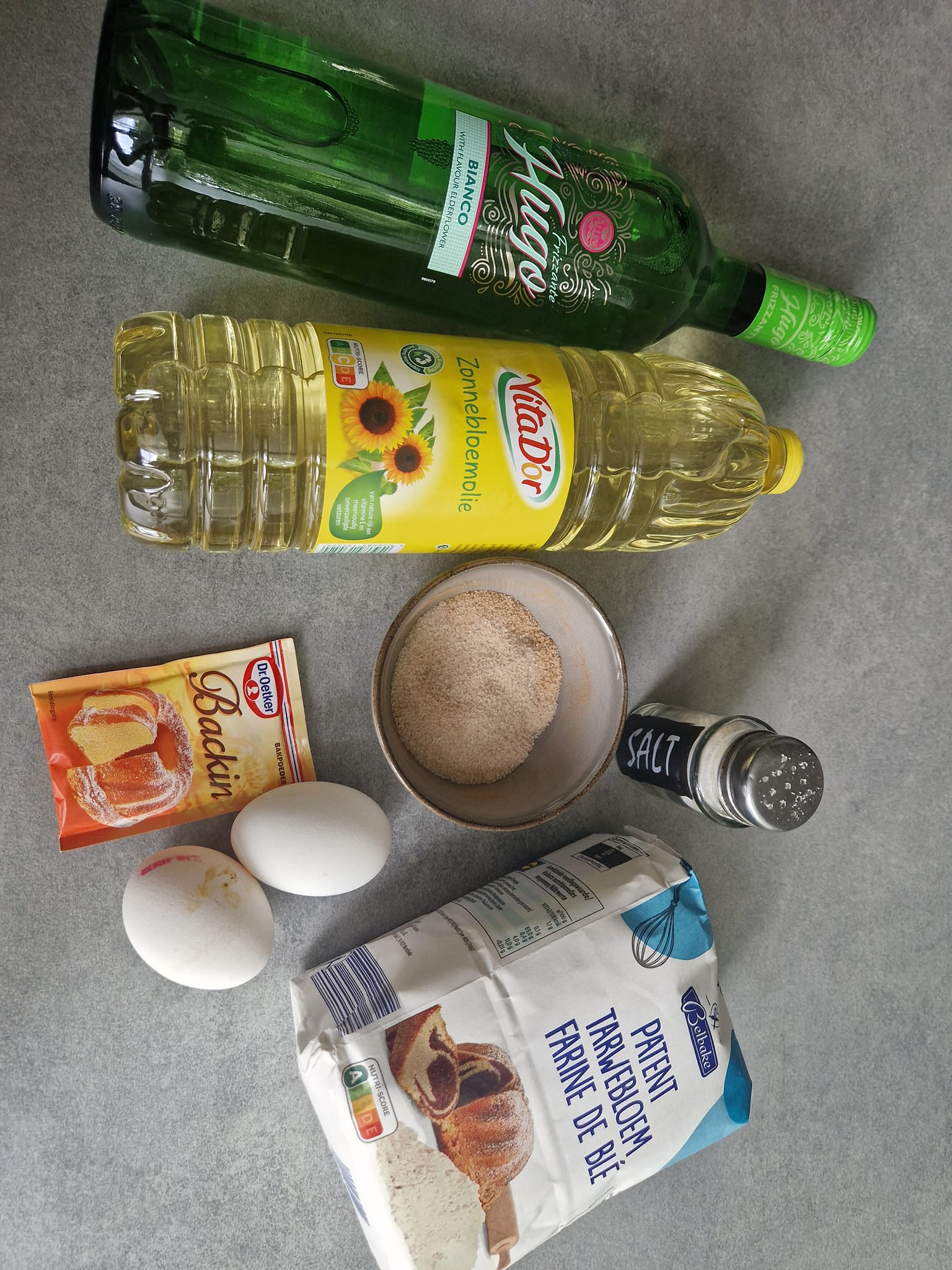 Ingrediënten coscorões is een klassieke Portugese zoetigheid