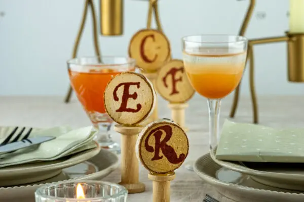 Diy gepersonaliseerde naambordjes