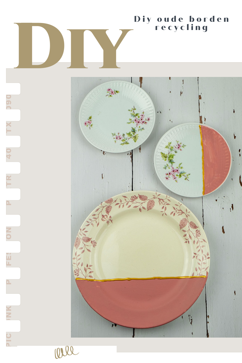 Diy oude borden recycling