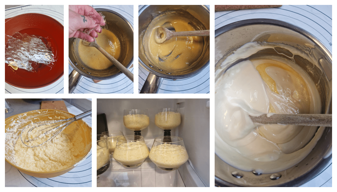 Ingrediënten voor 6 tot 8 personen: Witte chocolademousse