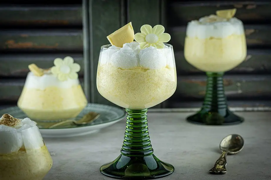 Witte chocolademousse om te smullen