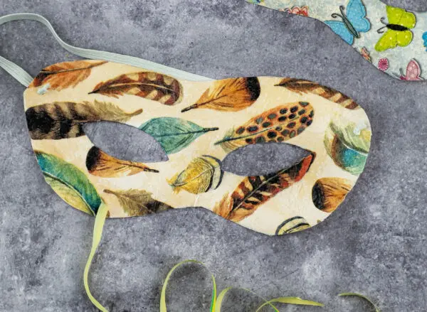 Simpel carnavalsmasker maken Diy