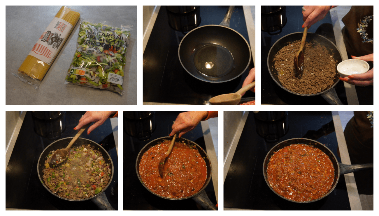 Ingrediënten voor 4 personen: