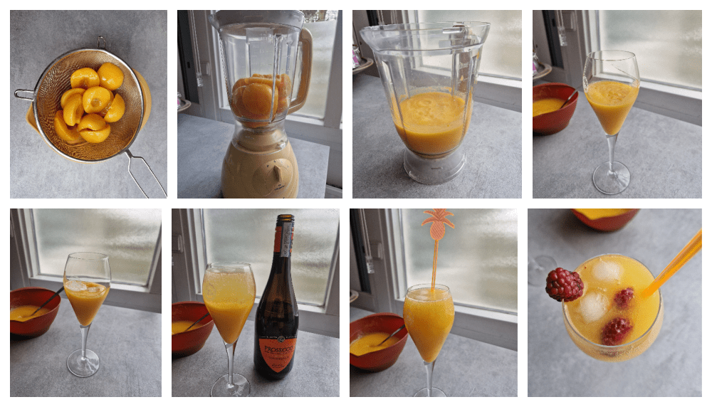Bellini cocktail zelf maken