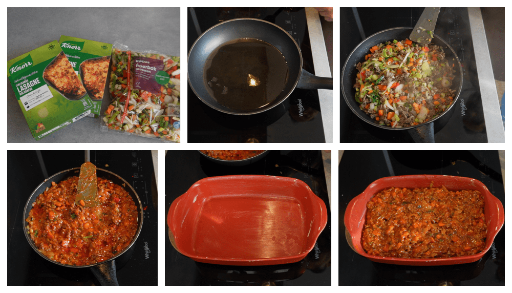 Lasagne maken