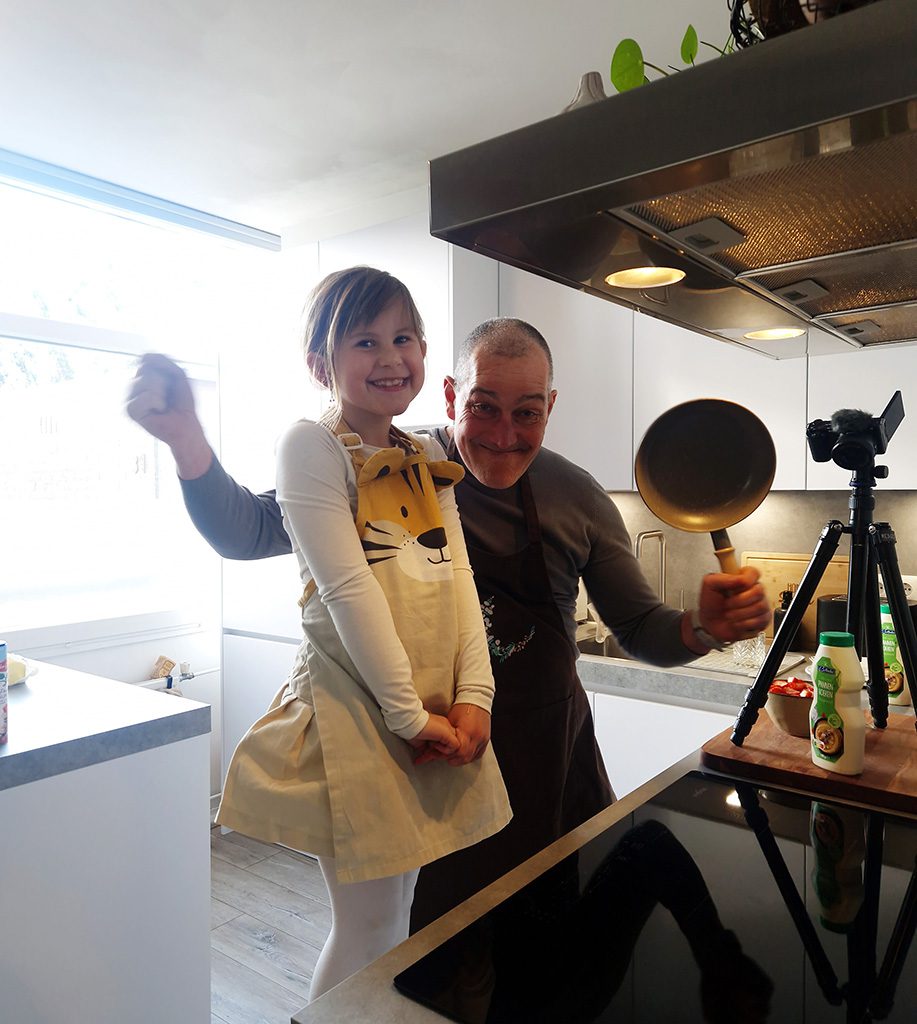 Pannenkoeken maken met je kleinkind Felicity
