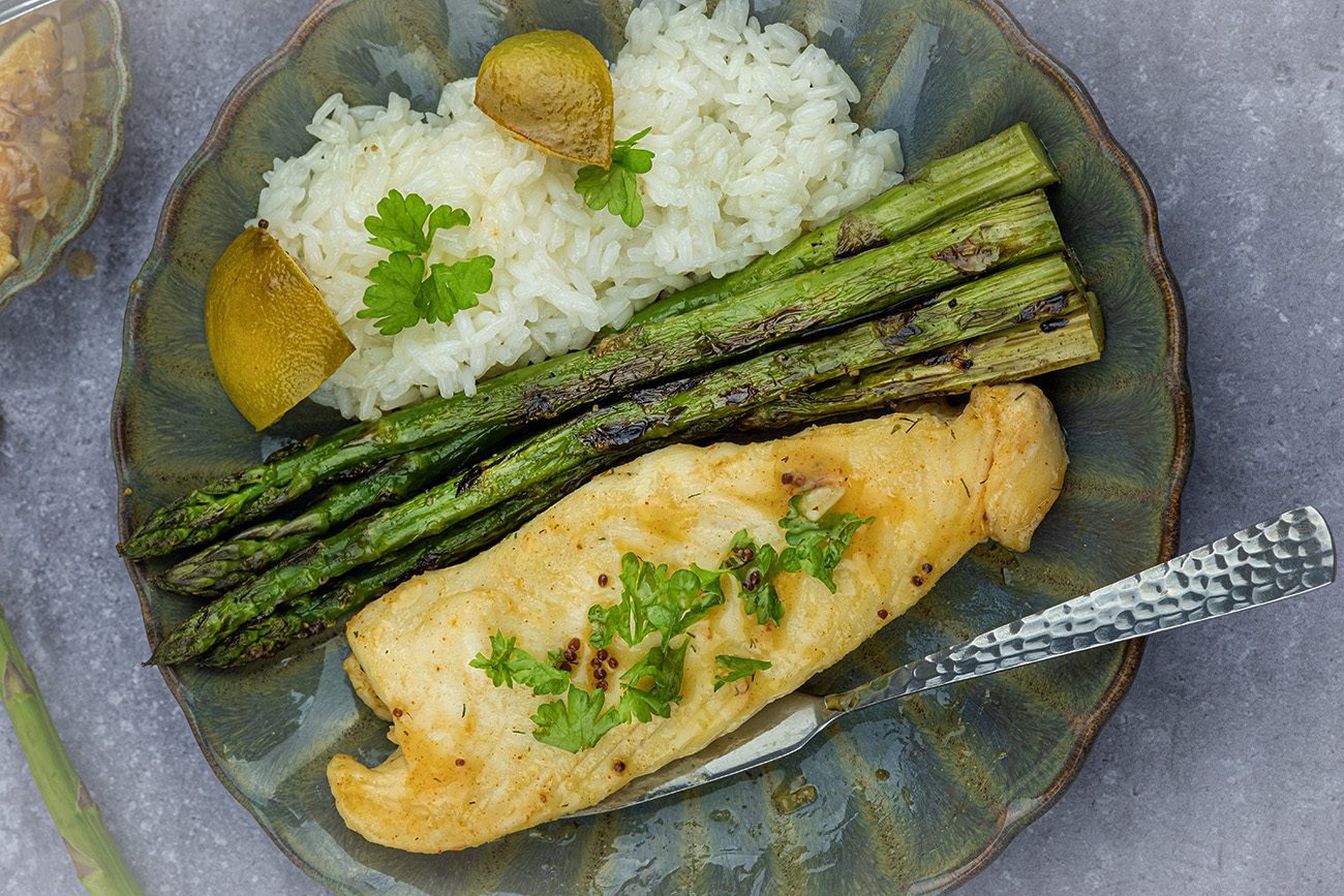 Kabeljauwfilet uit de oven