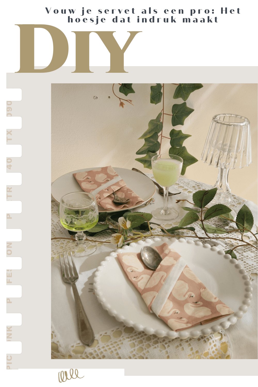 Vouw je servet als een pro: Het hoesje dat indruk maakt