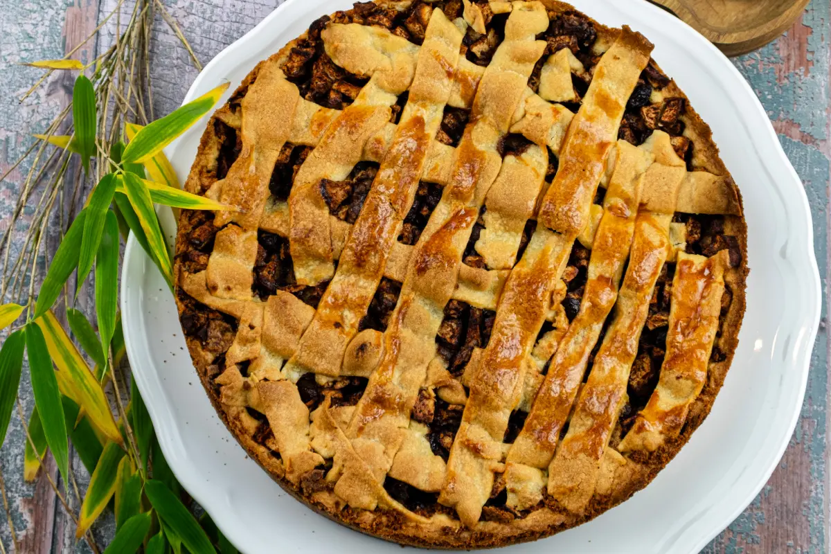 Appeltaart met een geheime verrassing