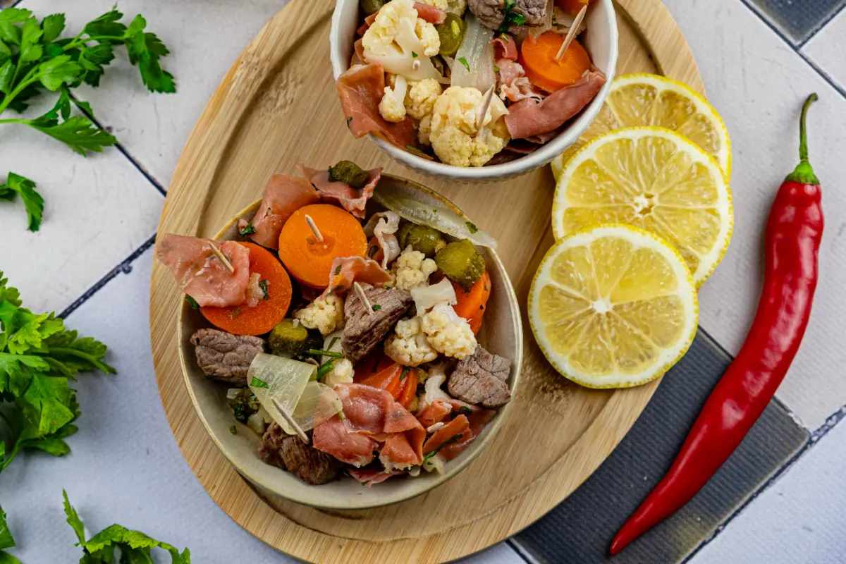 Pica Pau als Voorgerecht met Kerst