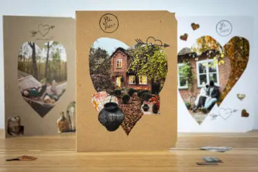 DIY Valentijnskaart met Tijdschrift Hartjes